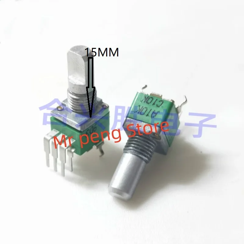 

2pcs for ALPHA RD902F Precision Dual Potentiometer A10K C10K potentiometer with midpoint mixer