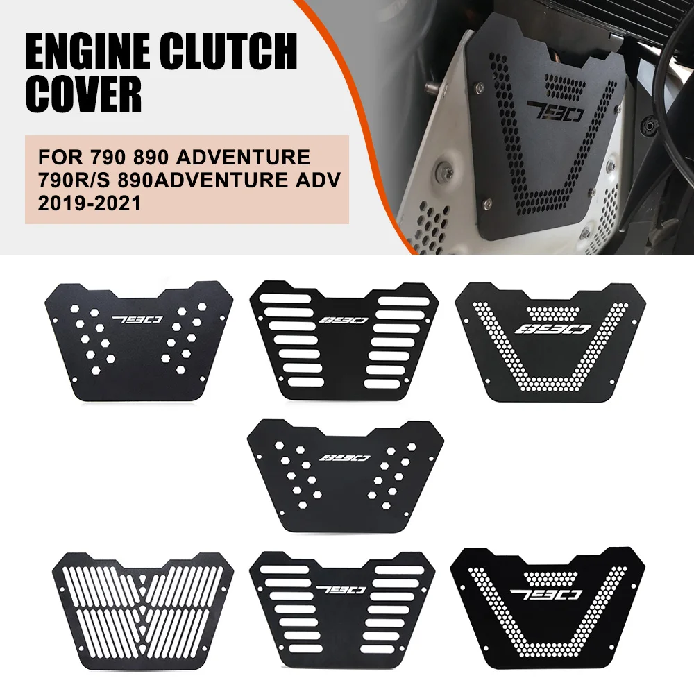 

Для 890 Adventure 2021 2022 2023 2024 2025 2026 890Adventure R Защитная крышка двигателя Защитная решетка двигателя Аксессуары для мотоциклов