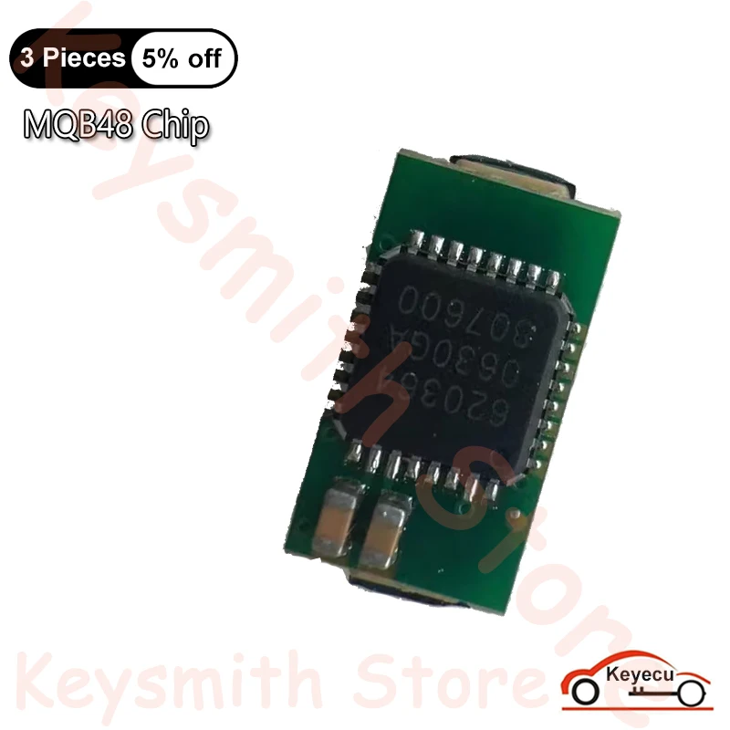 

KEYECU Unlock MQB48 AES чип транспондера для VW Volkswagen для Audi для Fiat для Jeep Megamos AES MQB противоугонный электронный чип