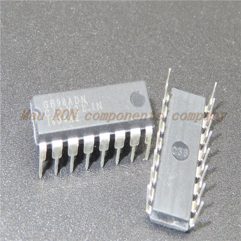 1PCS/LOT  GB98ADN DIP-16 LCD backlight board chip New In Stock