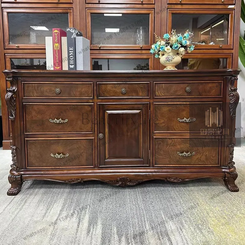 

Американский шкаф-комод из массива дерева для спальни, для хранения украшений