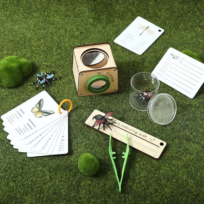 

Insect Catcher Observation Science Education Toy with Magnifiers For Kids Biology Exploring Classroom Teaching Aid A2UB