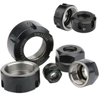 ER11 ER16 ER20 ER25 ER32 Nut High Precision Machine Nut Carving Machine Nuts Electric Spindle Chuck Nut ER Collet Accessory