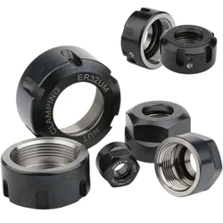 ER11 ER16 ER20 ER25 ER32 Nut High Precision Machine Nut Carving Machine Nuts Electric Spindle Chuck Nut ER Collet Accessory