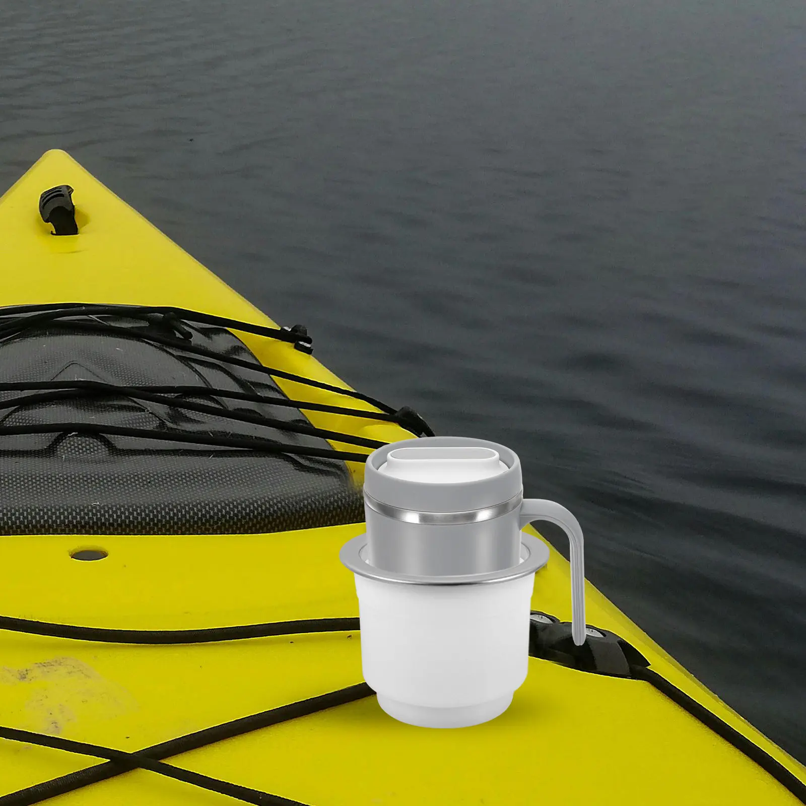 Universal Nylon Cup Holder Insert for Couch Sofa Boat Rv Pontoon Cup Holders for Drinks Spill-Proof Desk Car Home Office - view 5