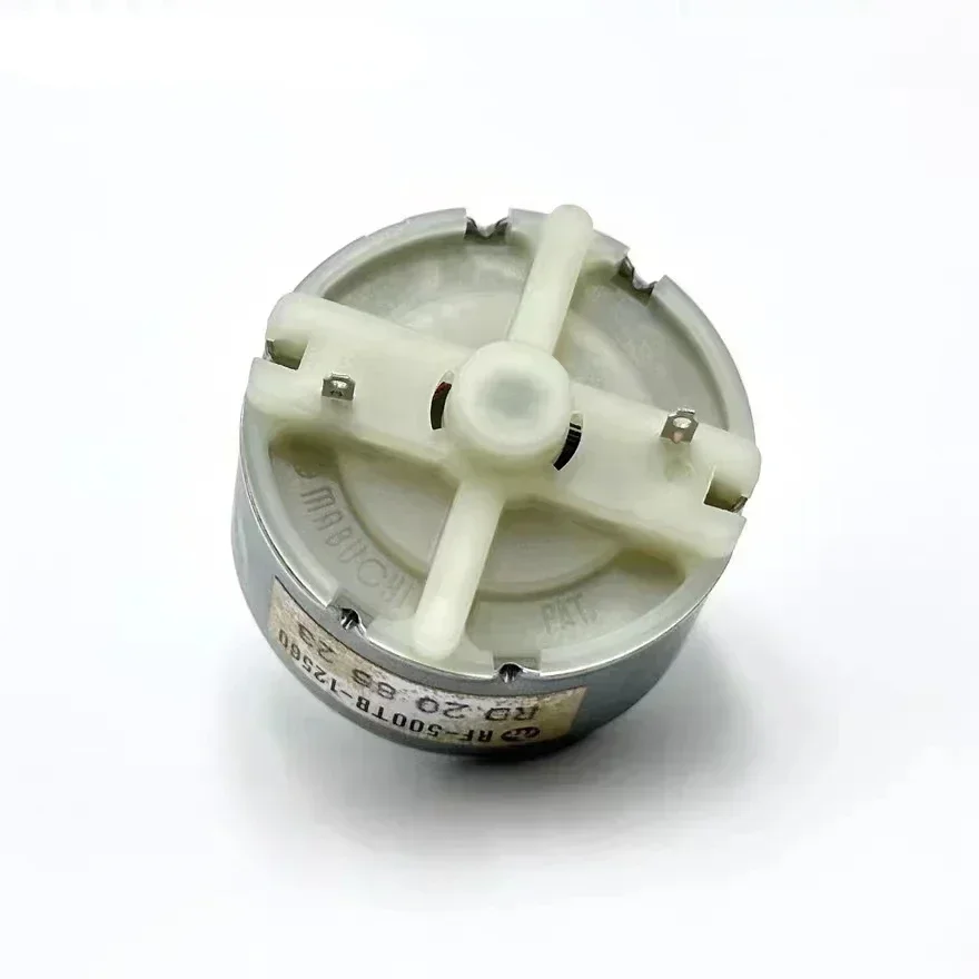 5 قطعة RF-500TB-12560 Mini 500 محرك كهربائي مايكرو 32 مللي متر محرك المغزل المستدير تيار مستمر 5 فولت 6 فولت 9 فولت 12 فولت 5600 دورة في الدقيقة محرك فرشاة معدني دقيق