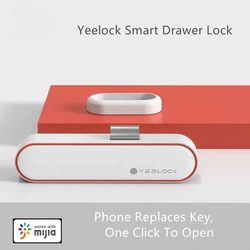 Youpin YEELOCK Smart Drawer Cabinet Lock Keyless Bluetooth APP Unlock Anti-Theft Child Safety File Security