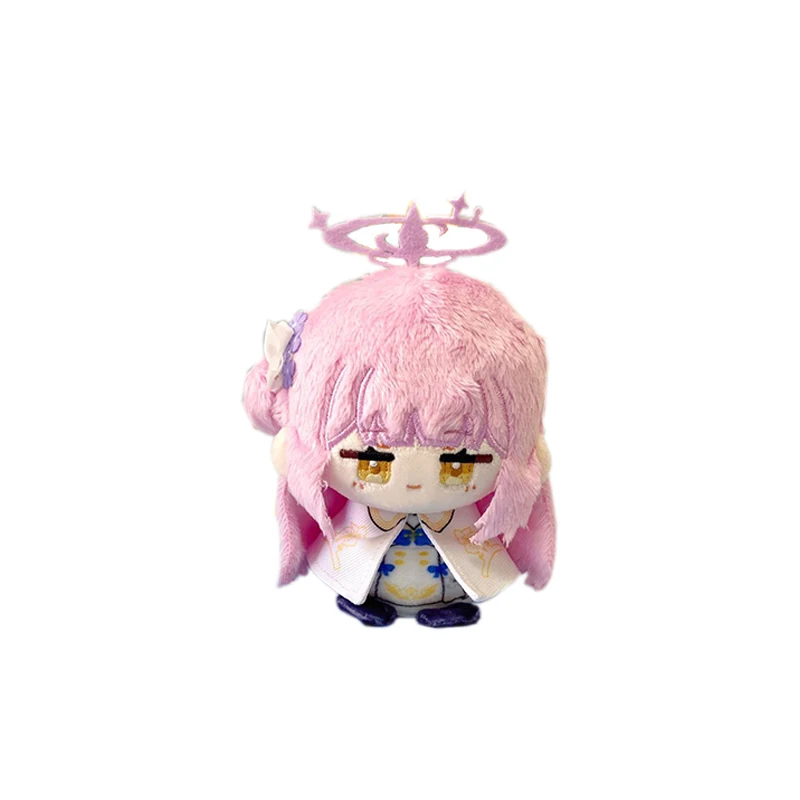 12 cm blauw archief Satou Michiru pluche sleutelhanger anime zittende figuur Saint Garden ongeopend speelgoed harig hangend ornament