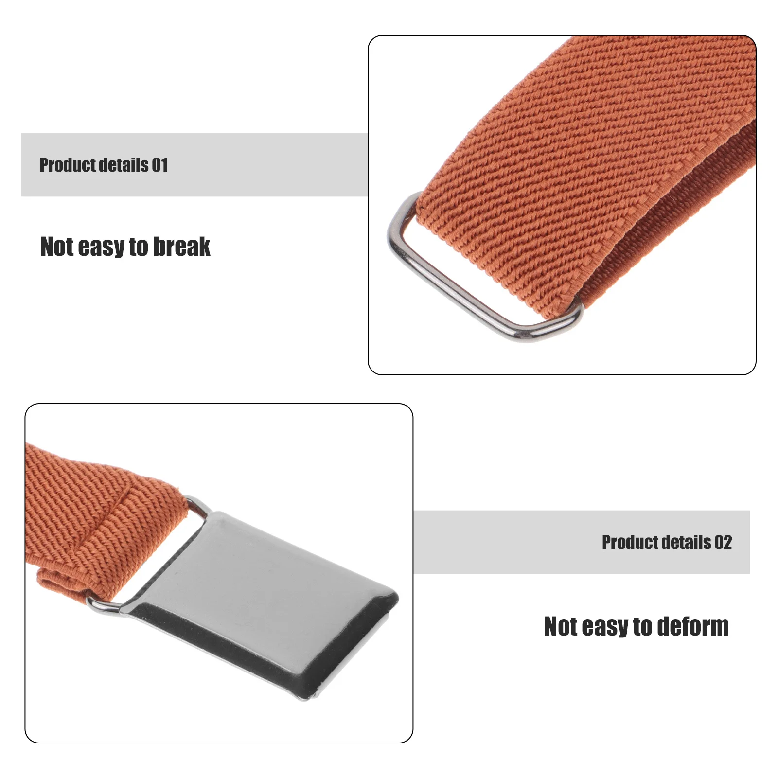 

4Pcs Elastic Kids Belts Toddler Waistbands Stretchy Boys Girls Delicate Design Exquisite Workmanship Versatile Matching