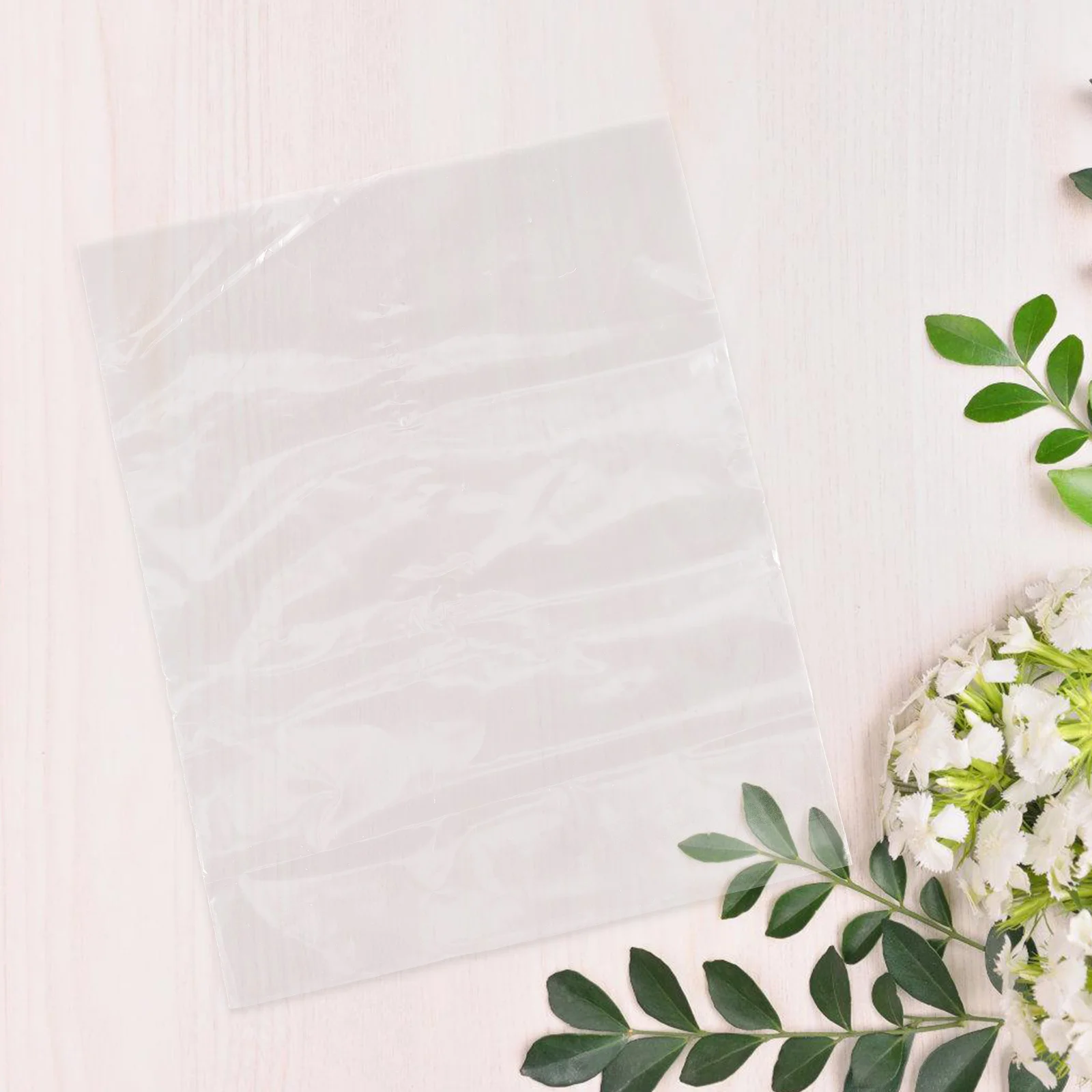 50 Pcs Bouquet Fresh-keeping Bag Flower Bags for Bouquets Packaging Sleeves Water Retainer Flowers Pe Shopping Package
