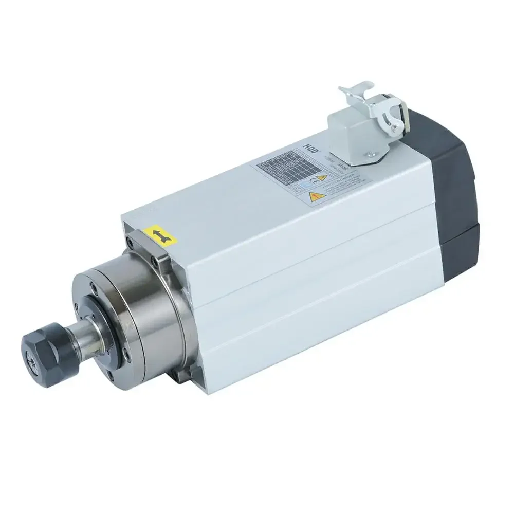 2025 2.2kw 220V 380V 12000rpm Direct Drive Drilling, Tapping, Milling Machine Tool  Air Cooled CNC Spindle Motor