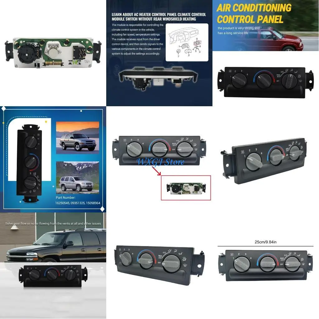 

37JE Air Conditioning HVAC Control Module Accessories for 16250545 09351325 15098964