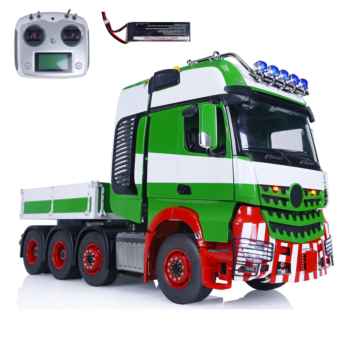 

8x8 1/14 TOUCAN RC Tractor Truck Metal Chassis Painted Remote Control Lorry Car Models for TAMIYA Trailer Model Excavator