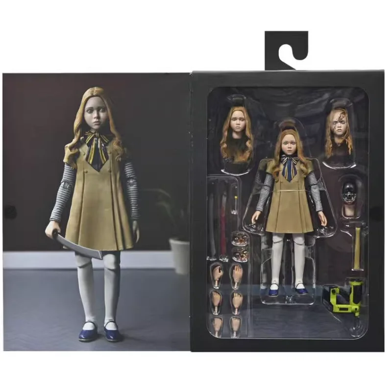 الأصلي NECA 19355 ميغان M3GAN 7 بوصة تتحرك نموذج لجسم دمية