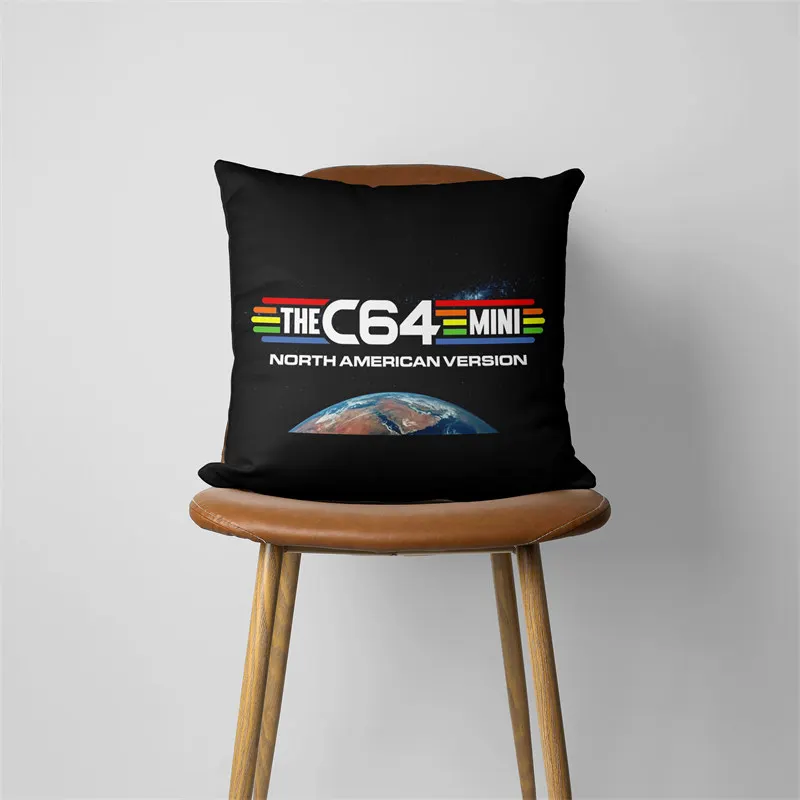 Retro Commodore 64 Cushion Cover for Sofa, Pillow Case, Seat, Car Throw Pillowcase, Home Decorative, 290