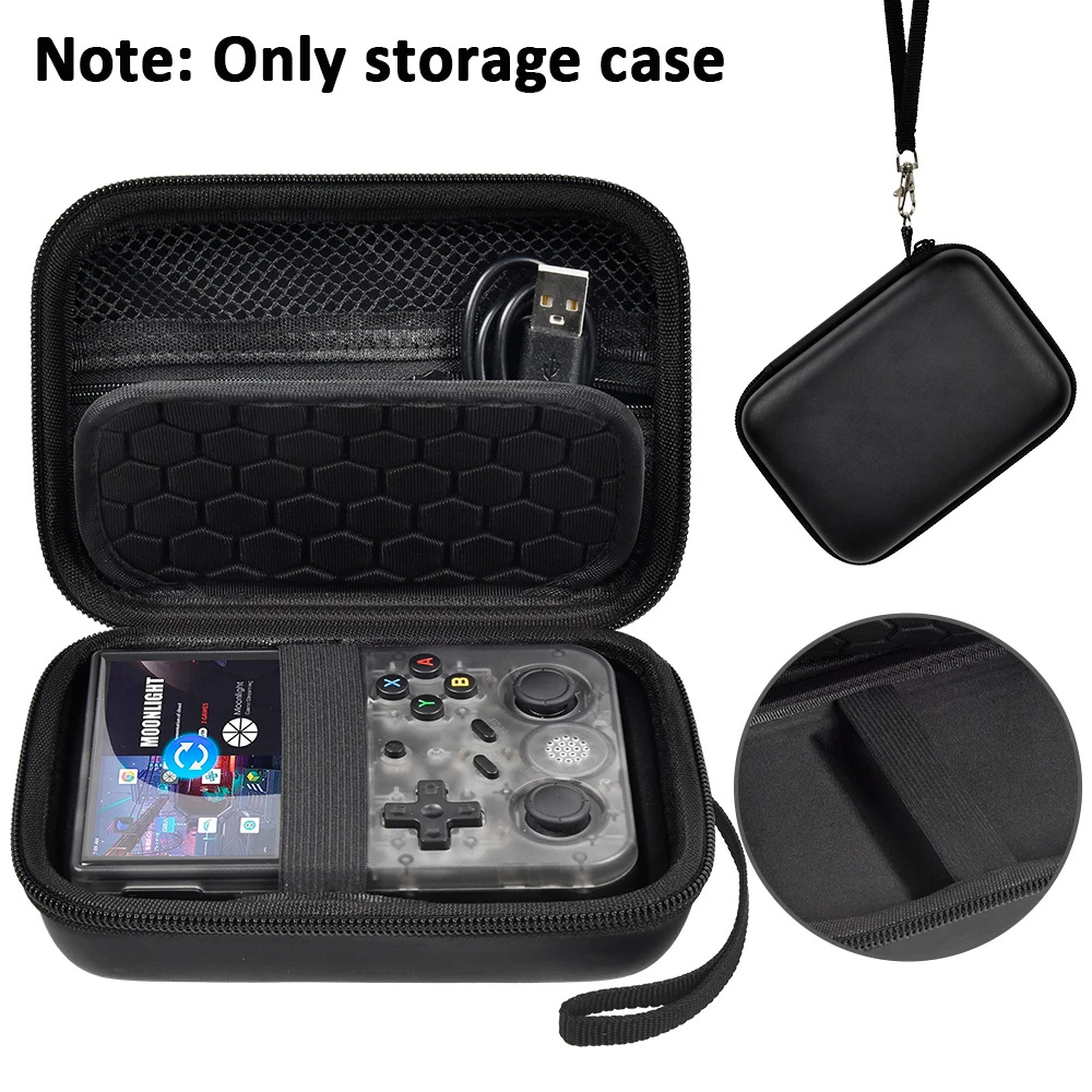 

Handheld Consoles Bag for RG353V/RG353VS/R36S Retro Handheld Consoles - Compact Storage Organizer & Carrying Bag
