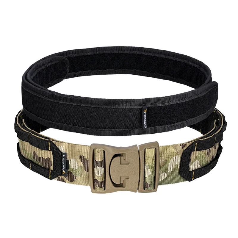

Idogear Two-in-one Tactical Belt Combat Quick Release Molle Airsoft Military Belt Men