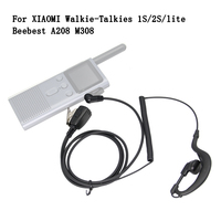 Ear-hook Headse For Xiaomi walkie talkie Lite/1S/1/2/2S/3/Beebest A208 M308 Radio Microphone In-Ear Headphone MIC
