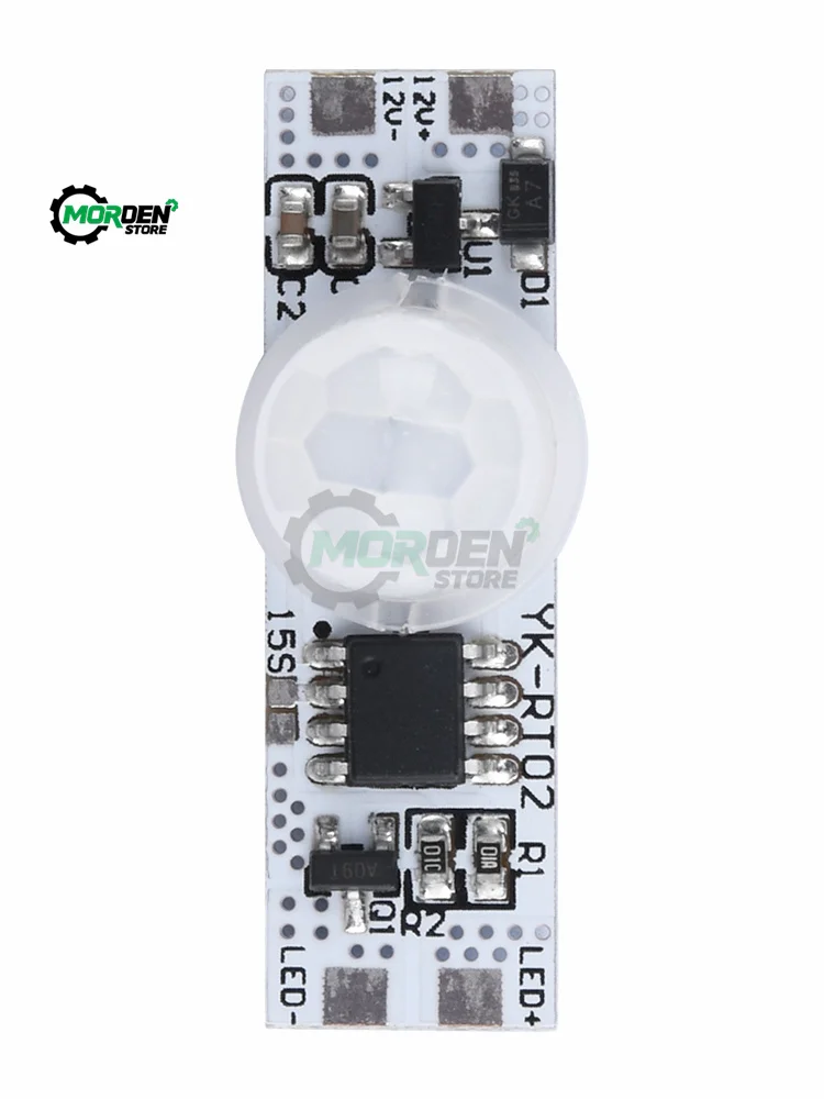 DC5-24V Ceiling PIR Motion Sensor Switch Module 3A IR Infrared Induction Body Sensor Detector Controller Power Supply