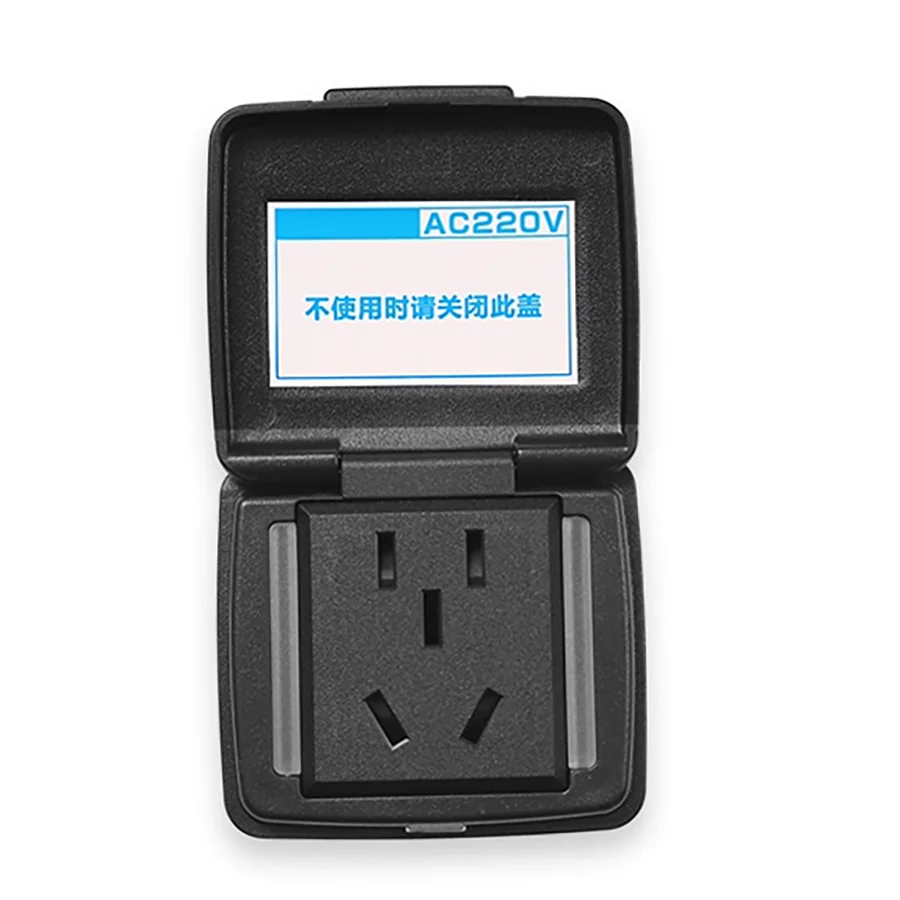 1Pc Rear Trunk Power Conversion Plug Power Plug Socket Modification Accessories For Toyota Land Cruiser LC300 Prado LC250