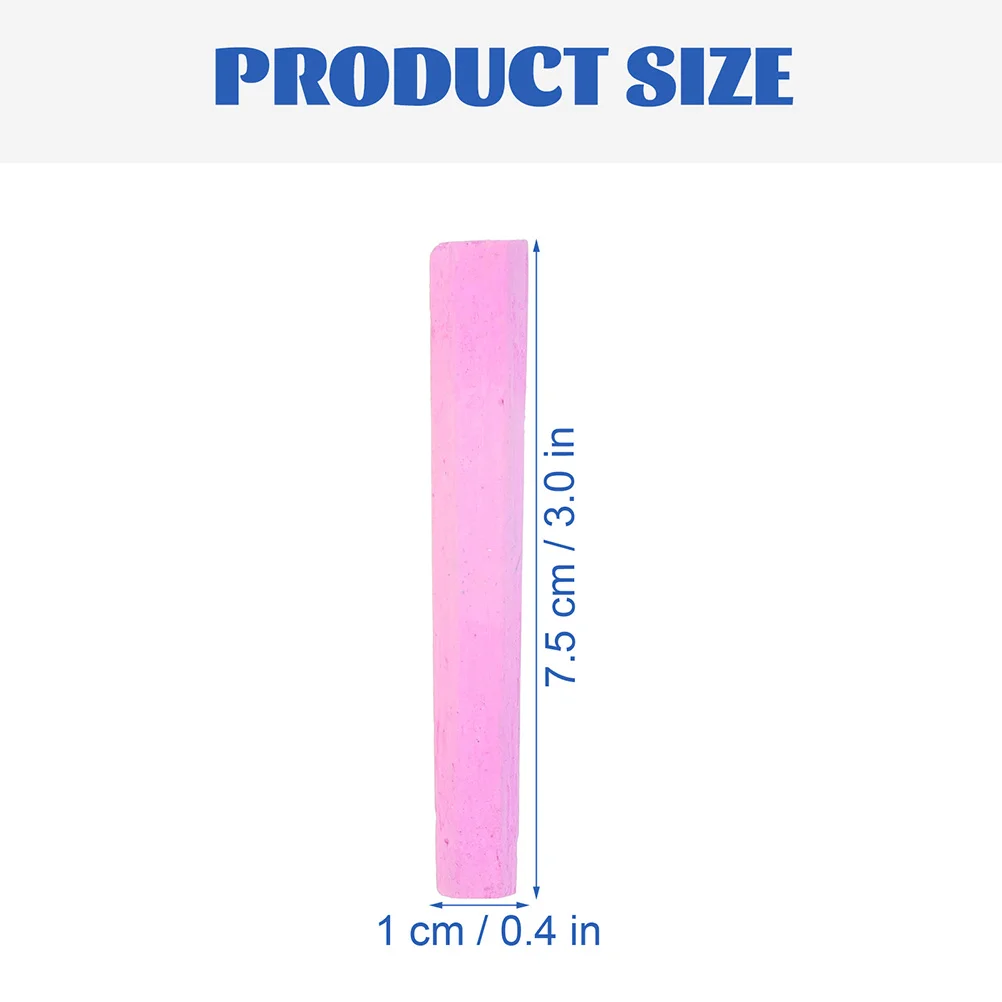 1 set 1 Set Dustless Colored Chalks For Kids Teachers Classroom Use Chalk Holder Blackboard Eraser Multi-Function Chalk Set