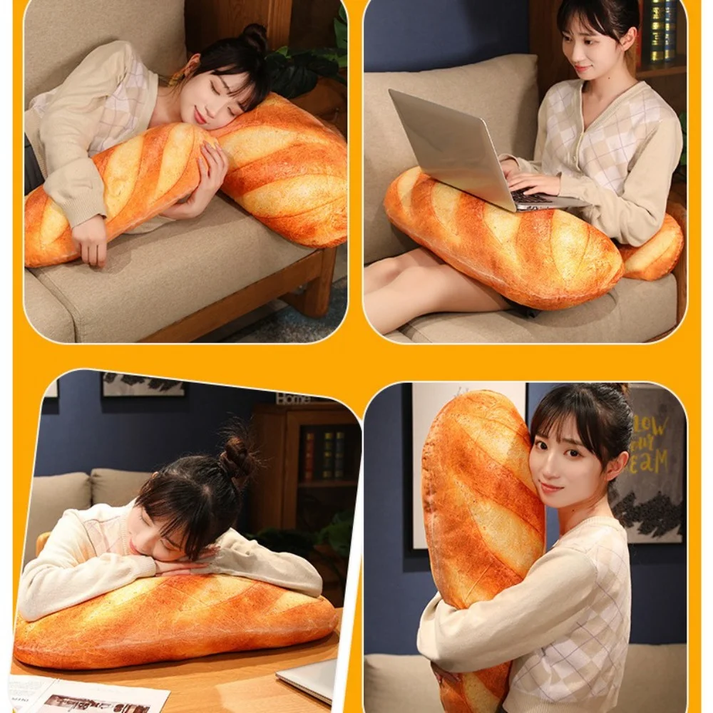 20/50/70CM French Bread Plush Pillow Birthday Gift Sleeping Companion Throw Cushion Toy Soft Lumbar Back Simulation Food Cushion