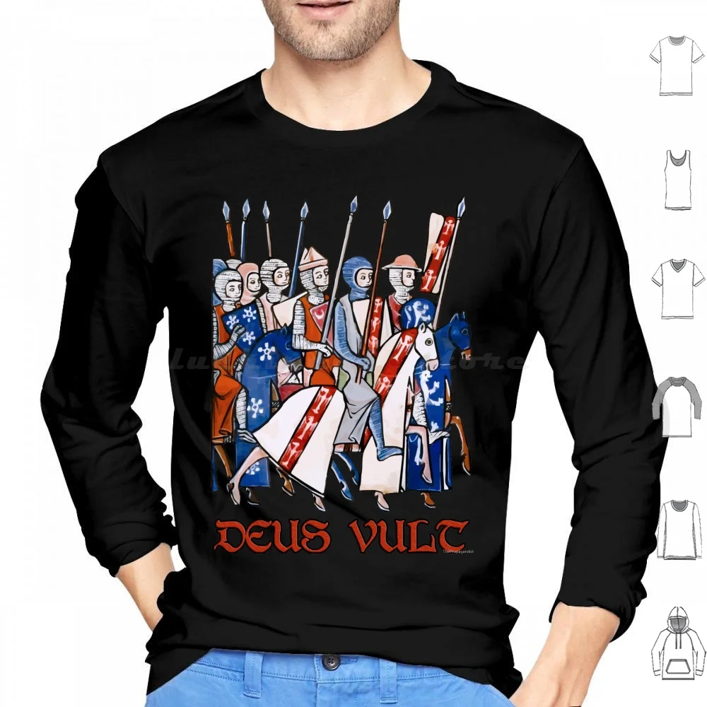 Vult-Of The First Hoodies Long Sleeve Vult Lo Vult First Second Third Fourth Outremer Première Knights