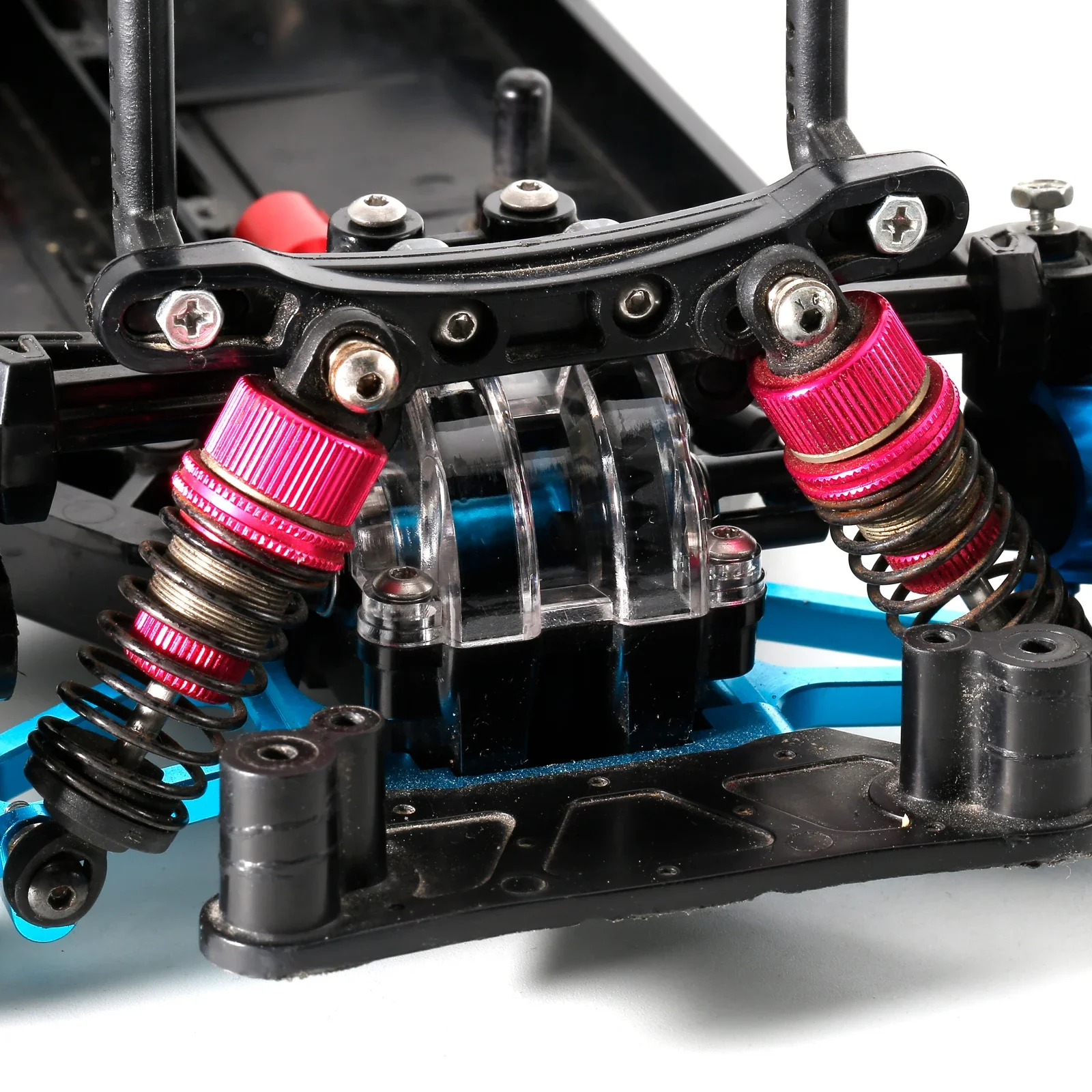 Plastic Versnellingsbak Behuizing Versnellingsbak Shell Differentieel Case voor Tamiya TT02 TT-02 1/10 RC Auto Upgrade Onderdelen Accessoires