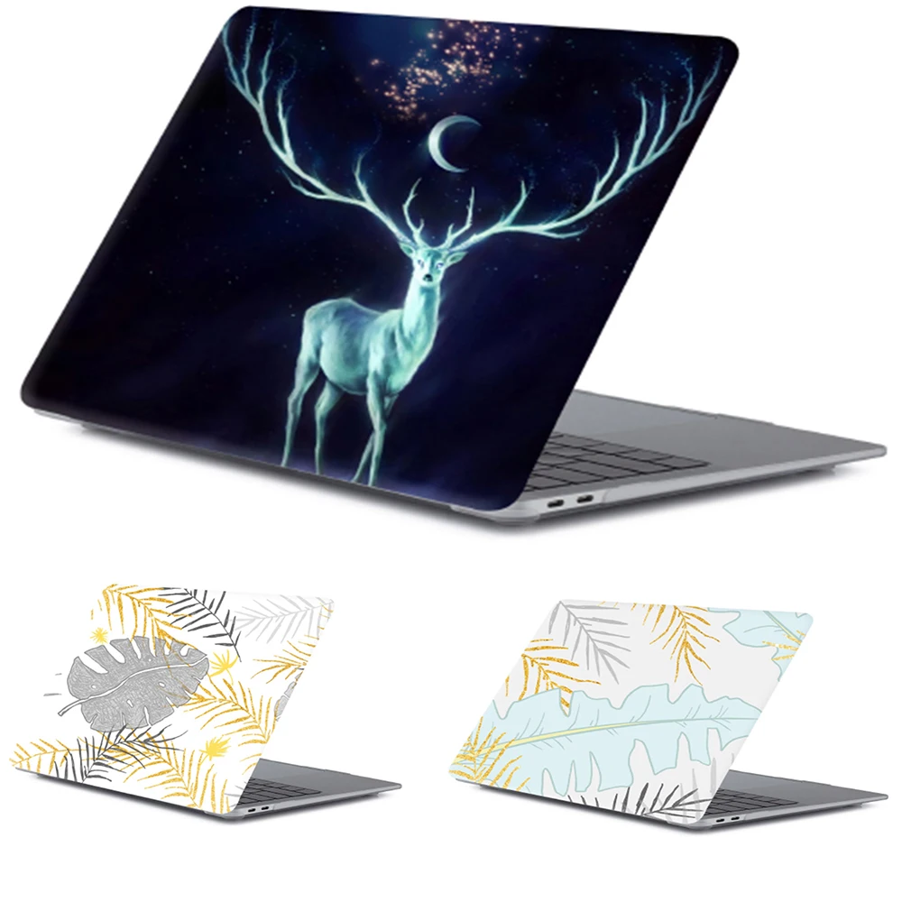 2021 New case For Macbook Pro 14 13 12 15 16 Print pattern Hard Cover For Macbook Air 13 M1 Funda A2337 A2338 A2442 Laptop Bag