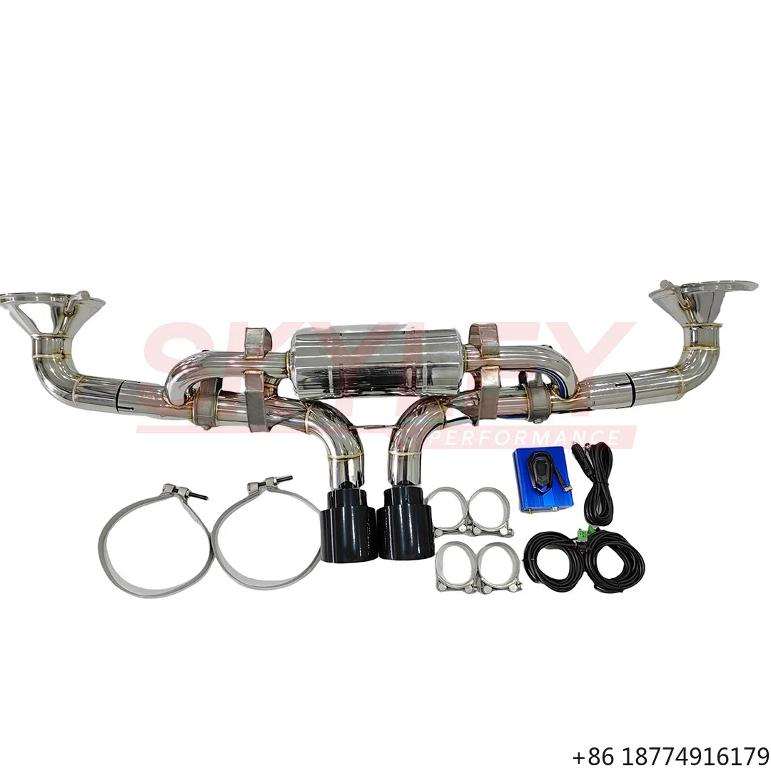 

Stainless Steel Exhaust Catback for 992 GT3 2017~2023 4.0T With Muffler Valves Auto Tuning Exhaust System Pipes