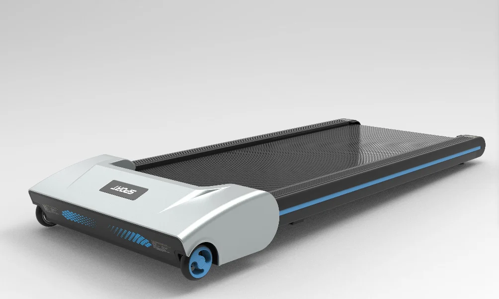 Portable Smart Foldable Electric Treadmill LED Screen Home Fitness Walking Pad Remote Control Running Machine Heart Rate Test