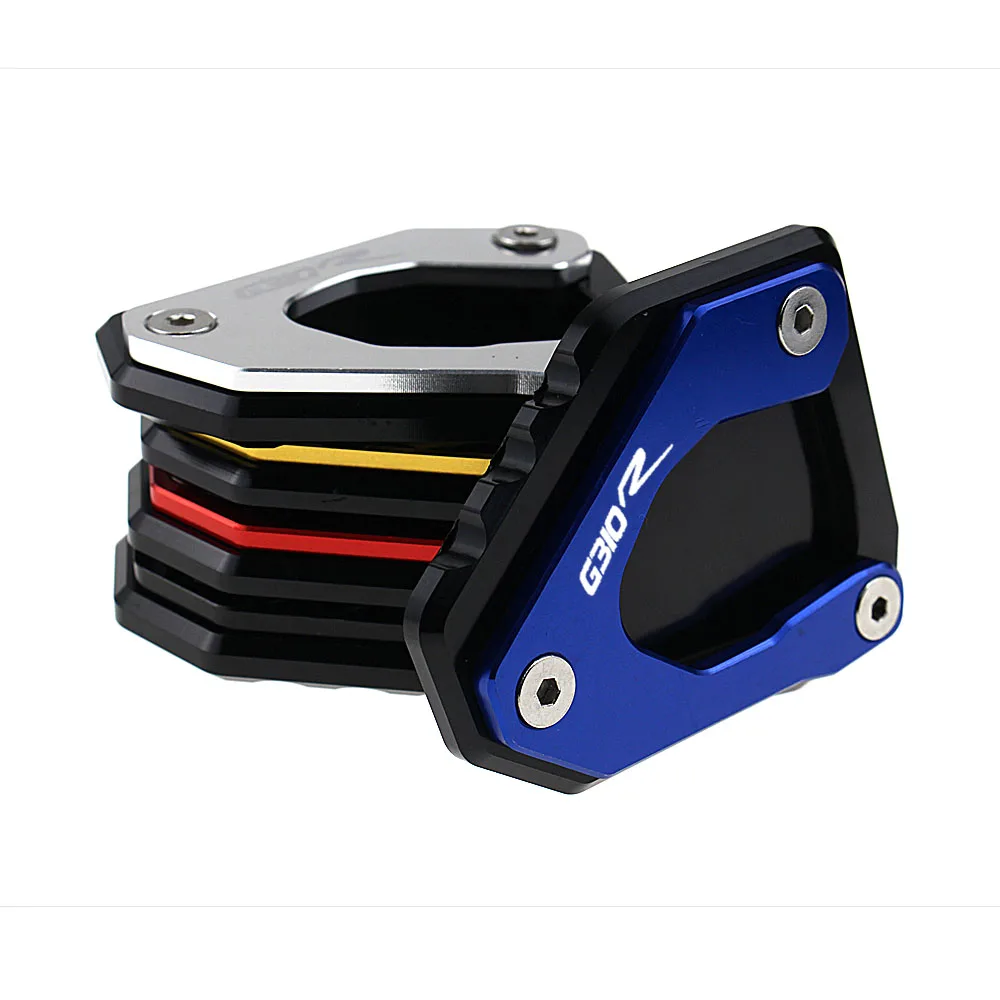 Motorcycle Kickstand Extension Plate Foot Side Stand Enlarge Pad for BMW G310R G 310R G 310R 2017 2018 2019