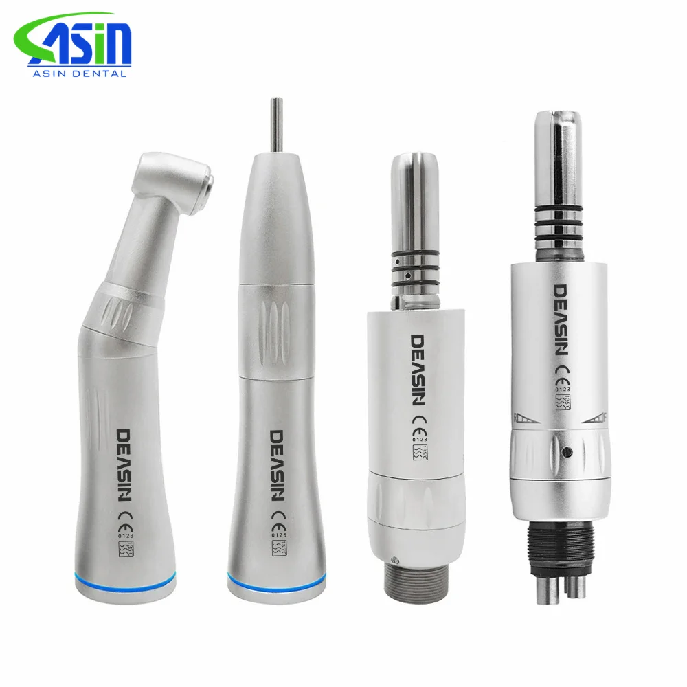 

DEASIN 1 pc x inner water Spray dental Contra Angle Low Speed Handpiece for dental micromotor