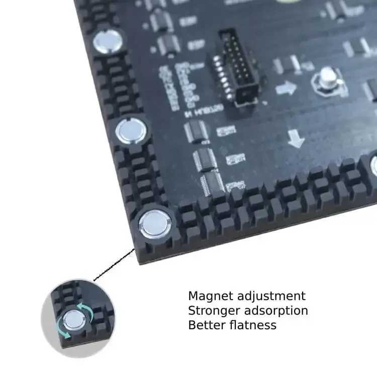 Ondersteuning OEM/ODM Flexibele LED-schermen voor binnen, kleine pixelafstand, zachte modules, flexibel display scherm voor reclame in winkels