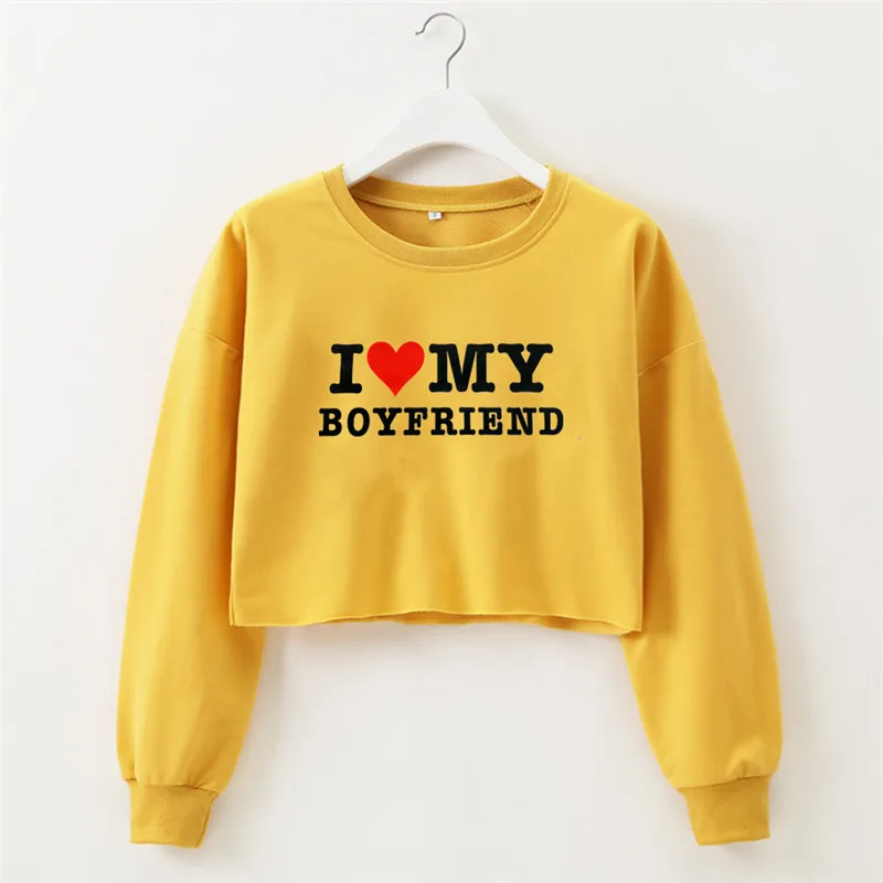 Fashion Women Casual Long Sleeve Solid Sweatshirt Jumper Summer Autumn Holiday Casual Sportwear Crop Top Loose Pullover Coat