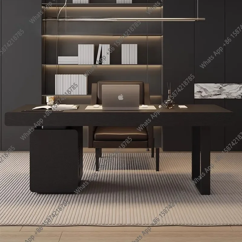 

Итальянский письменный стол N67 из массива дерева для взрослых, для небольшой квартиры, гостиной, в стиле лёгкой роскоши, современный, со скрытым шкафчиком, для офиса, компьютерный стол.