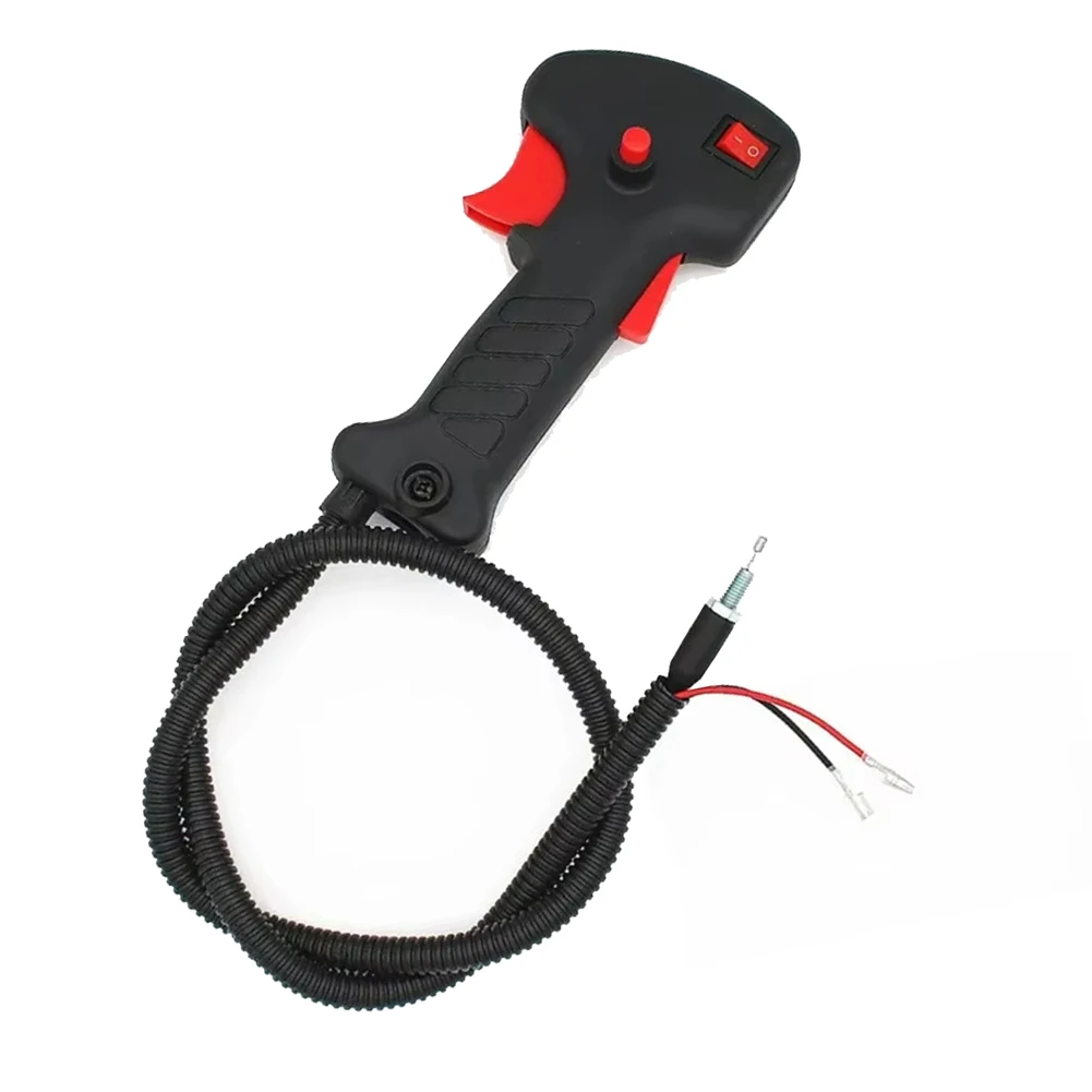 Lawn Mower Throttle Switch Handle Assembly Designed for 19mm Throttle Line Integration Various Power Tool Platforms