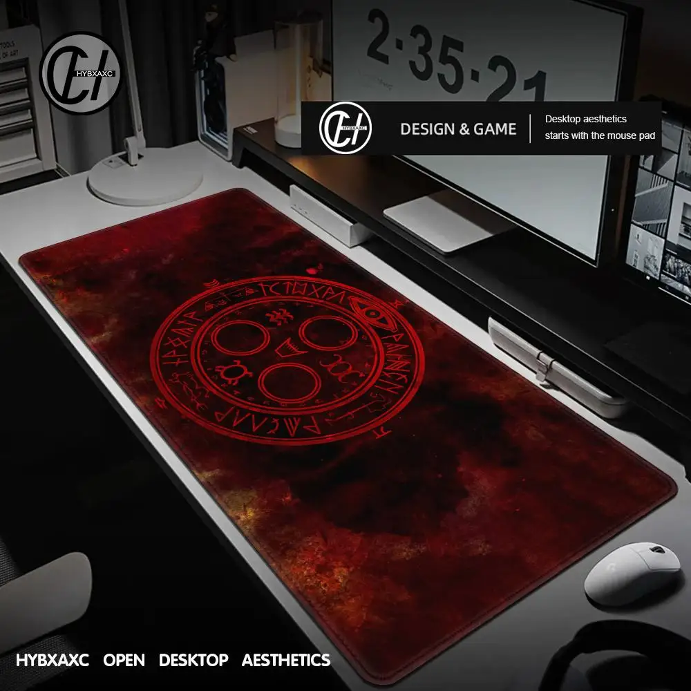 S_silent Hill 2 Mouse Pad Tapete de chão Mousepad Grande Computação de jogos Gamer PC Teclado Mouses Tapete XXL 1200x600mm mouse pad