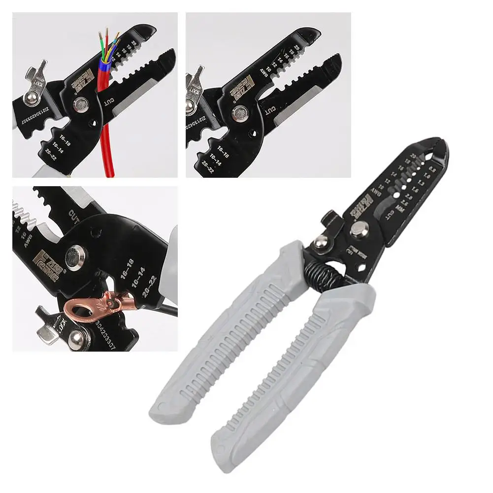 Wire Stripping Pliers Electrician Special Wire Cable Cutter Multifunctional Cable Pliers Repair Tool Stripper Electric Wire Z0T2