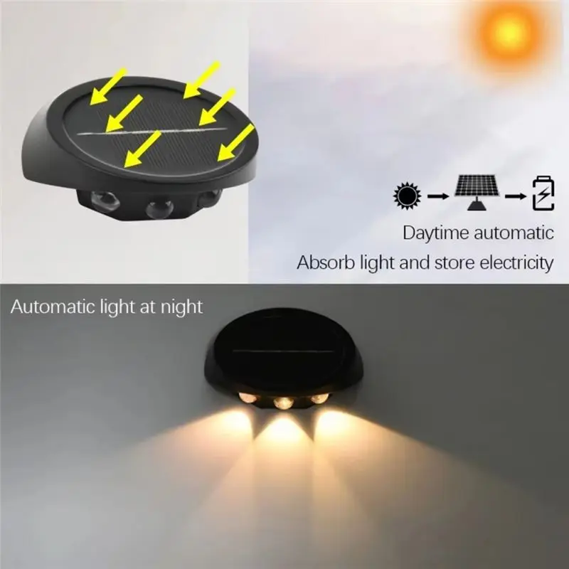 Waterproof Solar Wall Lights For Garden, Yard Decoration Energy Efficient Wall Lights A-AT30