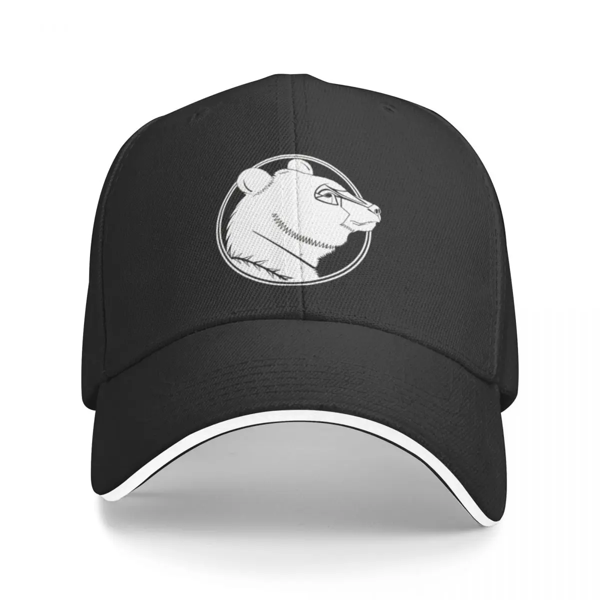 

Bear White A Baseball Caps Hat