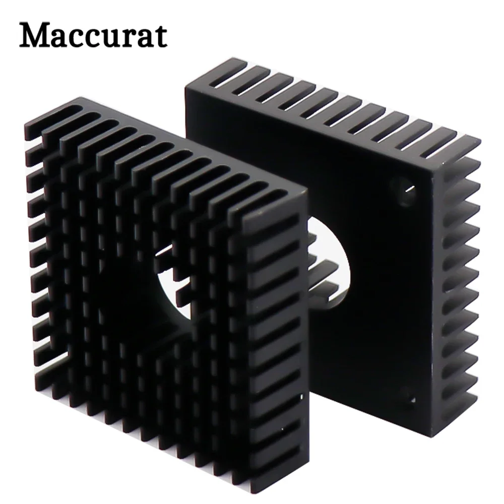 

MK7 MK8 Heat Sink 3D Printers Parts 40mm*40mm*11mm Black Heatsink 40x40x11mm Accessories Aluminum Alloy Cooling Fins Sinks Part