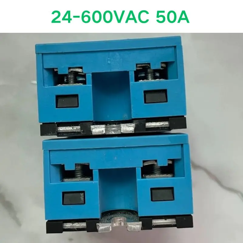 Second hand test OK 24-600VAC 50A Solid State Relay