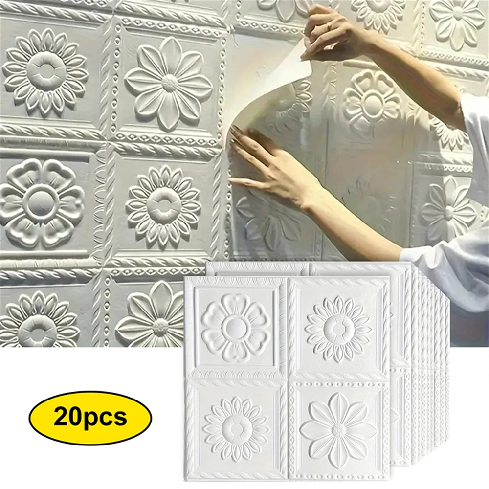 20PCS stereo wall sticker 35*35CM