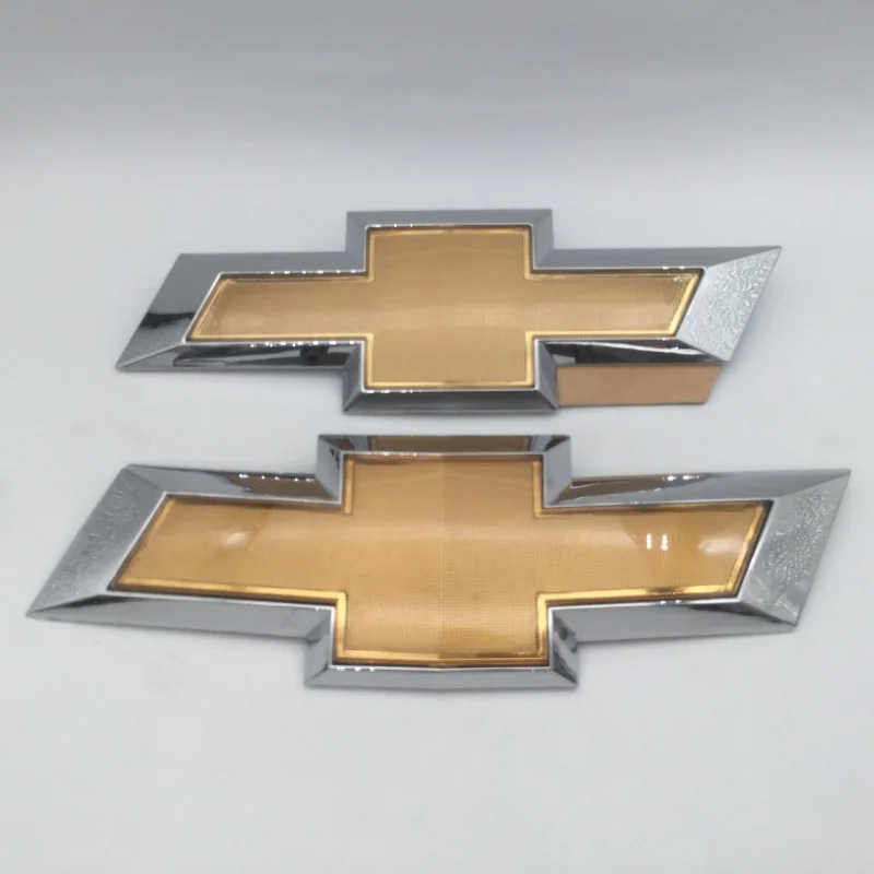 1 قطعة 214x73 مللي متر 200x71 مللي متر لشروليه 10-14 الشراع سيارة الجبهة مصبغة رئيس هود بونيه شعار الخلفية الذيل الوفير الجذع ملصق شارة