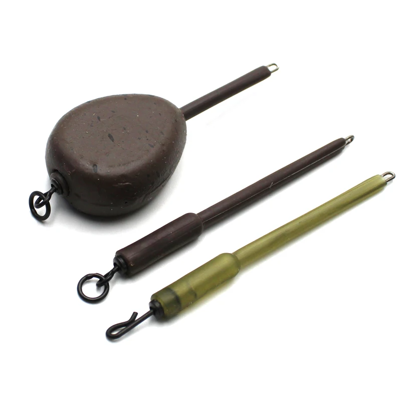 Carp Fishing Brown/Green (QC) Solid PVA Bag Stems Size 70/85mm Carp Baits Solid Tool Pop Up Boilies Carp Fish Tackle Accessories