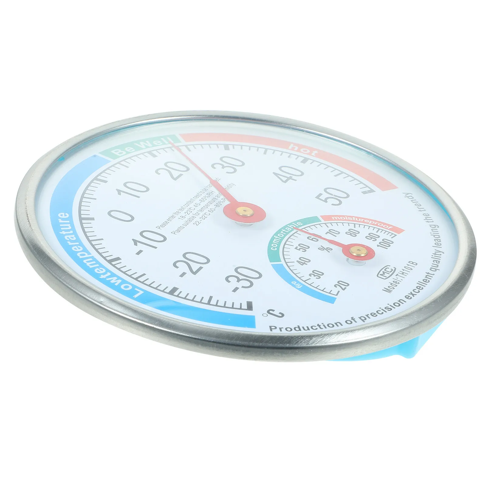 Accurate Indoor Outdoor Humidity Temperature Meter Analog Hygrothermograph for House Garage Barn Basement Patio Greenhouse Cigar