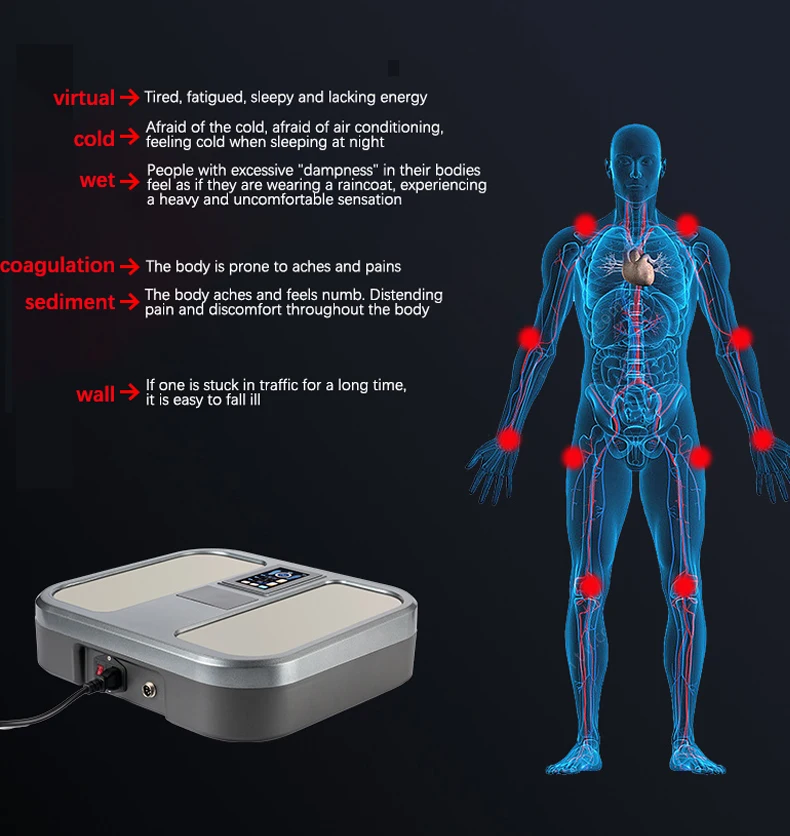 Upgrade Terahertz Fußmassage Drahtlose Edelstahl P90 Terahertz Fuß Spa Massage Ganzkörper Gesundheit Verbesserung Fußgerät