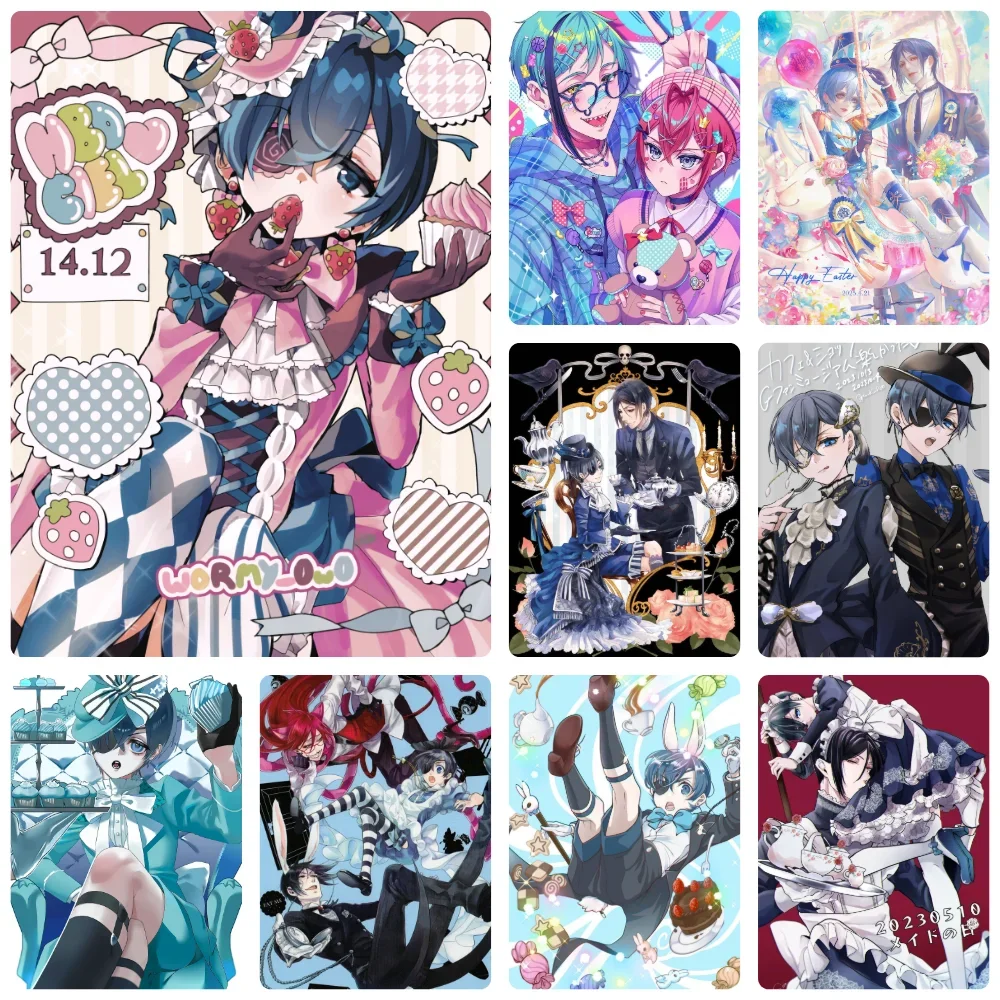 Diamond Painting Kuroshitsuji Black Butler Mosaic Handmade Artwork Round/Square Diamonds Exquisite Gift Home Decor