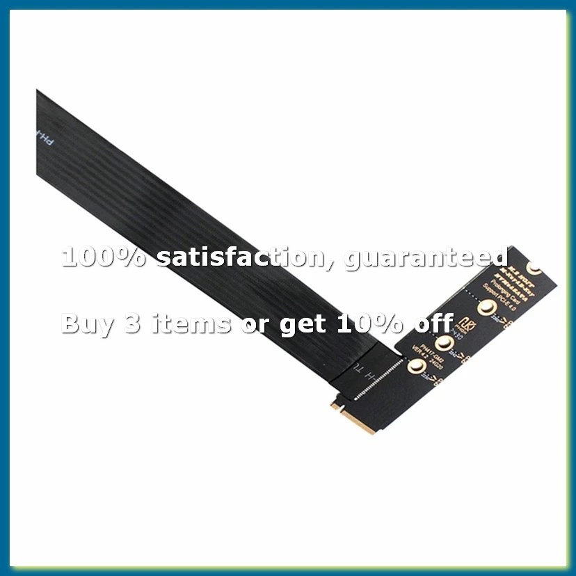 Dual Protocol PCIE4.0 M.2 M Key NVME Extension Cable Riser Card for 2230 2242 2260 2280 M.2 PCI-E / M2 NGFF SATA SSD:B-DTB1